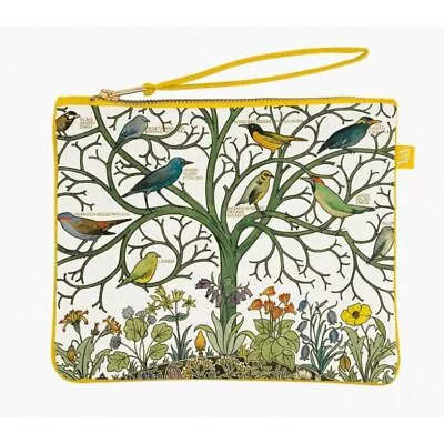 V&A Voysey Birds Of Many Climes Pouch Bag • £12.99