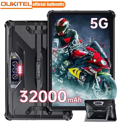 32000mAh OUKITEL RT7 TITAN 5G Rugged Tablet 12GB+256GB Night Vision Tablets PC • $409.99