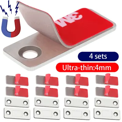 £2.73 • Buy Strong Magnetic Catch Latch Ultra Thin For Door Cabinet Cupboard Closer Magnet