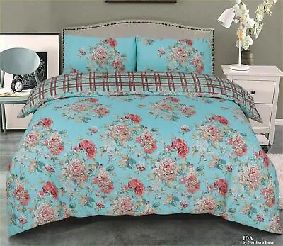 Duvet Set Bedding Quilt Cover Set Reversible Design Brand New Summer 2021 Range • £11.99