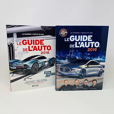 Le Guide De L'Auto 2018-2019 Lot De 2 Livres Éditions De L'Homme Gabriel Gélinas • $20.98