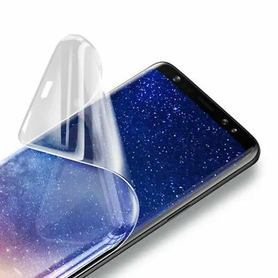 SAMSUNG GALAXY S10 PLUS S10e HYDROGEL AQUA FLEXIBLE Crystal Screen Protector S9 • $4.90