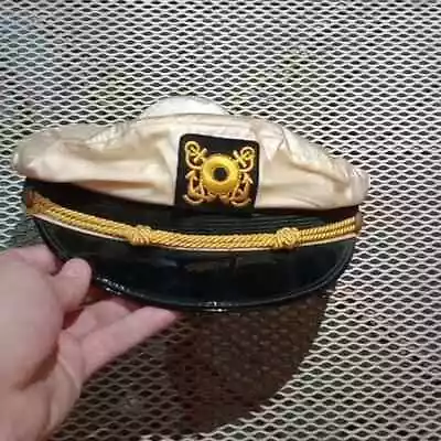 Vintage 1960s Sea Mate Captains Hat 7 1/8 • $28.75