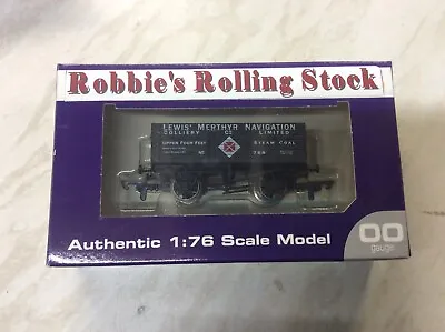 £35 • Buy Dapol Robbie's Rolling Stock Hand Liveried 7 Plank Coal Wagon Lewis Merthyr A002