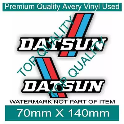 $5.50 • Buy Mirrored Jdm Vintage Datsun Decal Sticker Rally Drift Japanese Retro Stickers