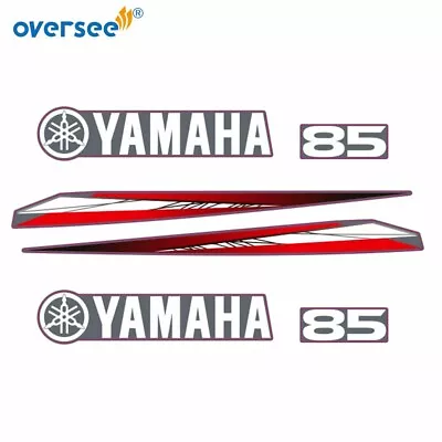 Top Cowling Sticker Kit 85HP For Yamaha Outboard Motor 85hp 2T Graphics • $25.50