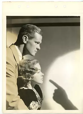 Vintage 8x10 Key Book Still The Accusing Finger 1936 Paul Kelly Marsha Hunt • $24.99