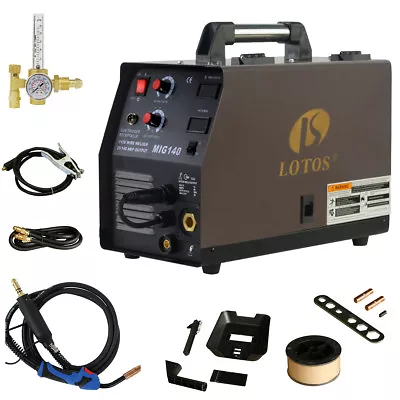 Mig Wire Feeder Welder Mig140 Gas Shielded 140a Welding *2016 Upgraded Version* • $259