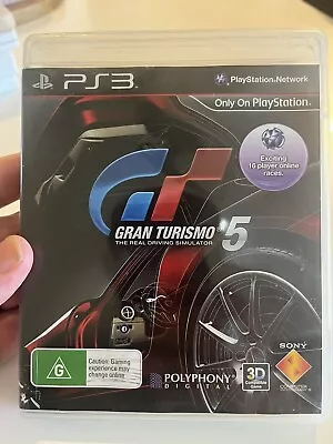 Gran Turismo 5 Sony PlayStation 3 PS3 Game Complete + Manual PAL • $7.99