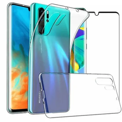 £4.99 • Buy For  Huawei P30 Pro New Edition Case Gel Cover & Full Glass Screen Protector 