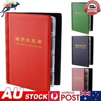 120 Pockets Coins Collection Album Coins Album Book Household Display Articles • $10.30