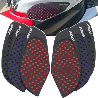 Tank Traction Side Pad Gas Knee Grip Protector Sticker For YAMAHA YZF-R6 2008-16 • $15.29