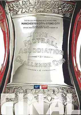 * 2011 FA CUP FINAL PROGRAMME - MAN CITY V STOKE CITY * • £7.99