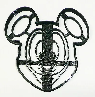 Mickey Mouse Head Face Waffle Breakfast Food Cartoon Cookie Cutter Pr3313 • $2.99