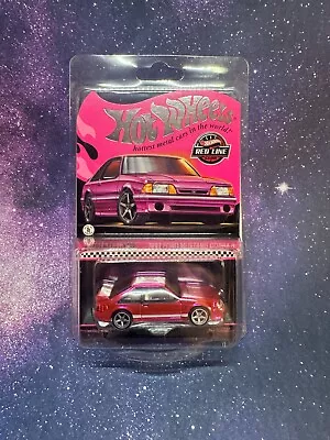 Hot Wheels RLC Exclusive Pink Edition 1993 Ford Mustang Cobra R • $49.99