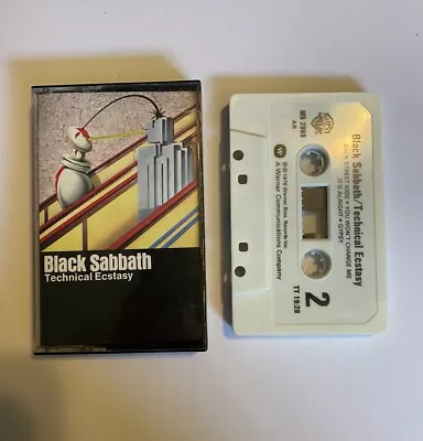 Black Sabbath Technical Ecstasy Vintage Cassette Tape 1976 Warner • $16.99