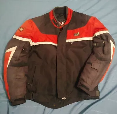 Tourmaster Intake Series 2 Motorcycle Jacket With Padding/Armor Size Large/44 • $35