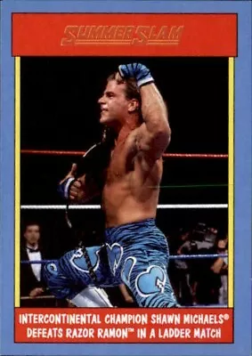 Shawn Michaels 2017 Topps Heritage WWE 30 Years Of Summer Slam Card #14 • $0.99
