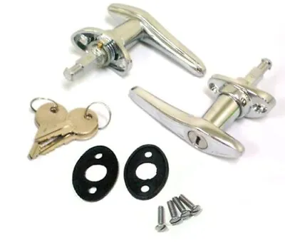 1930 1931 Ford Model A Locking Outside Door Handles Kit W/ Key And Pad Set • $105.87