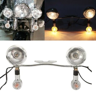 $69.99 • Buy Passing Turn Signals Spot Lights For Victory V92C V92SC V92TC Deluxe Classic US