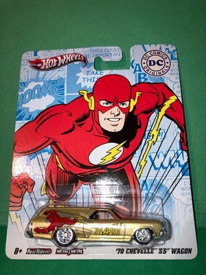 $4.32 • Buy Hot Wheels Nostalgia DC Comics The Flash '70 Chevelle SS Wagon 1970 Chevy