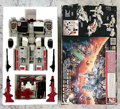 Vintage 1985 G1  Transformers Autobot Battle Station Metroplex - Boxed Complete • $380