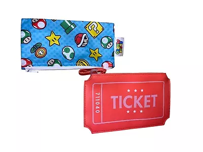 Super Mario Ticket Handbag With Pouch • $8