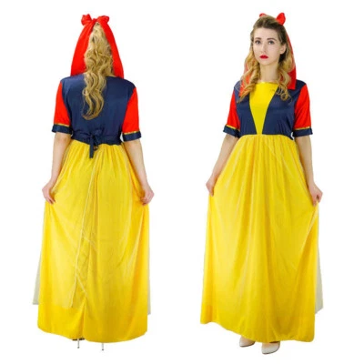£22.79 • Buy Snow White Disney Princess Fairytale Hen Book Day Womens Fancy Dress Costume