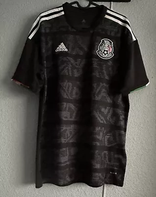 Adidas Mexico Womens Jersey Playera De Mexico Negra Para Mujer Size XL • $28