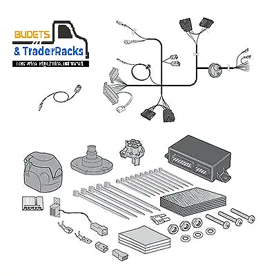 Dacia Sandero Tow Bar Wiring 2021 To 2022 - 7 Pin DEDICATED Towing Electrics  • £139.07