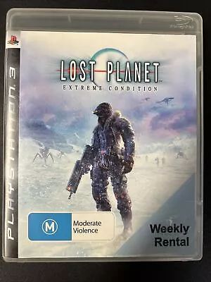 Lost Planet: Extreme Condition PS3 Playstation 3 Game With Manual - Free Post • $18.95