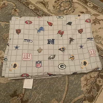 Pottery Barn Teen NFL Team Logo Twin Flat Sheet • $35