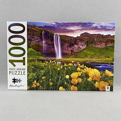 Hinkler Jigsaw Puzzle Seljalandsfoss Iceland Mindbogglers 1000 Pcs New • $19