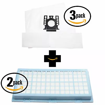 6 FJM Bags 6 Micro & 2 HEPA Filters For Miele S514 S312i S6270 Topaz • $22.99