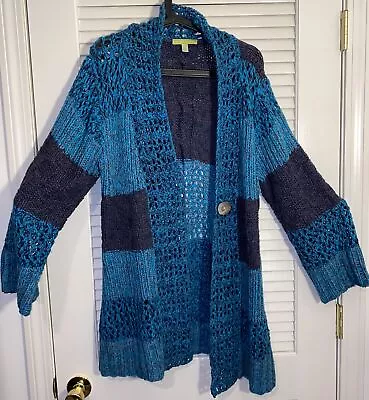 Sigrid Olsen Sweater Large Cotton Blend Size Large • $14.99