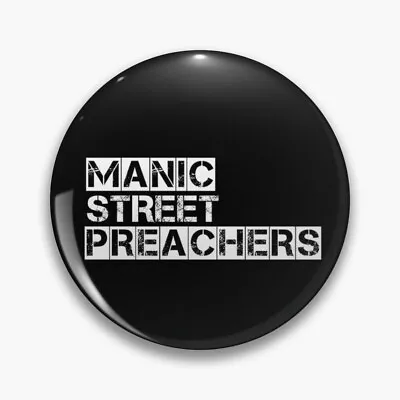 Manic Street Preachers Logo 32mm Button Badge • £2.95