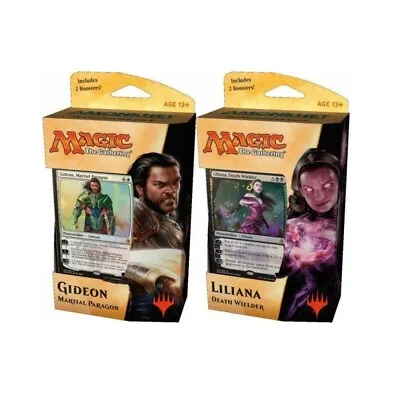 AMONKHET PLANESWALKER Both Decks - Liliana & Gideon Sealed New • $49.99