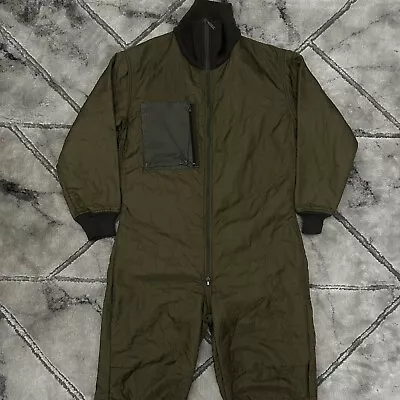 Vintage German Army Pilot Aviator Military Overall Coveralls Jumpsuit - Small • £39.95