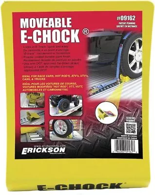 Erickson 09162 E-Track Moveable Wheel Chock1 Pk • $43.99