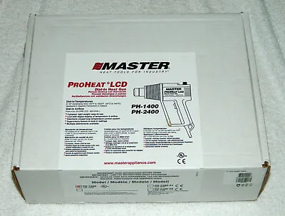 NEVER USED In The Box - Master ProHeat LCD Model PH-1400 Dial-in Heat Gun • $169.88