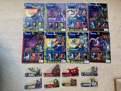 8 Masters Of The Universe Motu Neca Backing Cards & Packaging Labels - Various • $54.68