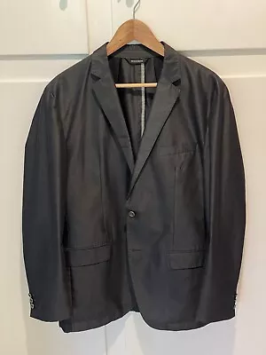 HUGO BOSS The Jam-W Mens 40r Blazer Jacket  Shine Dark Gray • $29.99