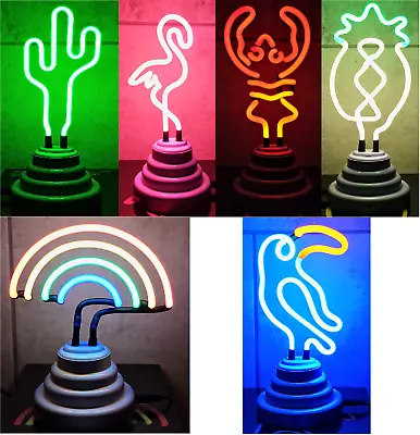 Neon Sign Light LED Wall Night Decor Lamp For Kids Bedroom Gift Christmas Party • £9.20