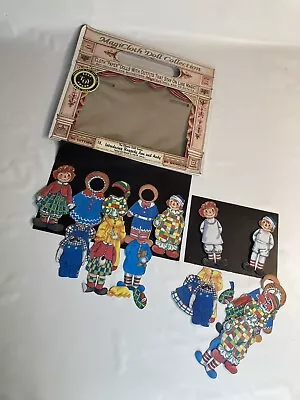 MagiCloth Doll Collection Introducing Raggedy Ann And Andy & Dolly Dingle 1995 • $16