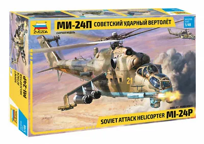 $51.77 • Buy Zvezda 1/48 Soviet MIL Mi-24P  Hind F  Attack Helicopter