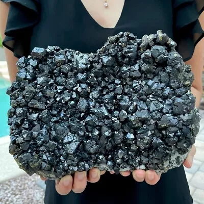 Rare 12.4lb Gigantic Sphalerite W/ Pyrite Crystal Centerpiece - Bulgaria • $750