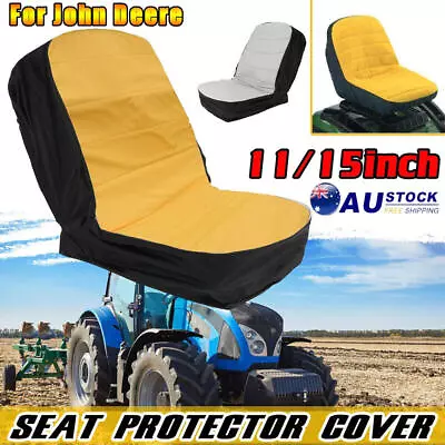 For John Deere Mower & Gator Seats Up To 15  Or 11  Comfortable Seat Cover AU • $25.99