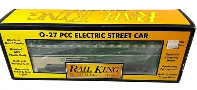 MTH O GAUGE Electric San Francisco PCC Car No. 30-2504-0: LN In Box @@ • $89.99