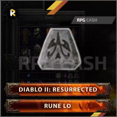 Lo Rune - Diablo 2 Resurrected D2r Diablo 2 • $18.90