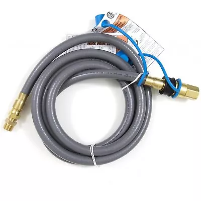 Blaze 10 Ft. Natural Gas/Bulk Propane Hose W/Quick Disconnect - BLZ-NG-HOSE • $46.40